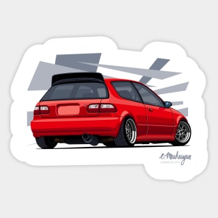 Civic EG Sticker